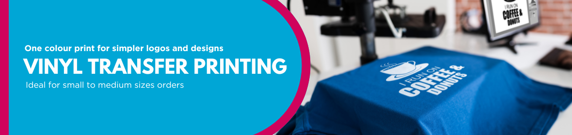 Vinyl Transfer Printing for Workwear, Sportwear and Promotional Clothing